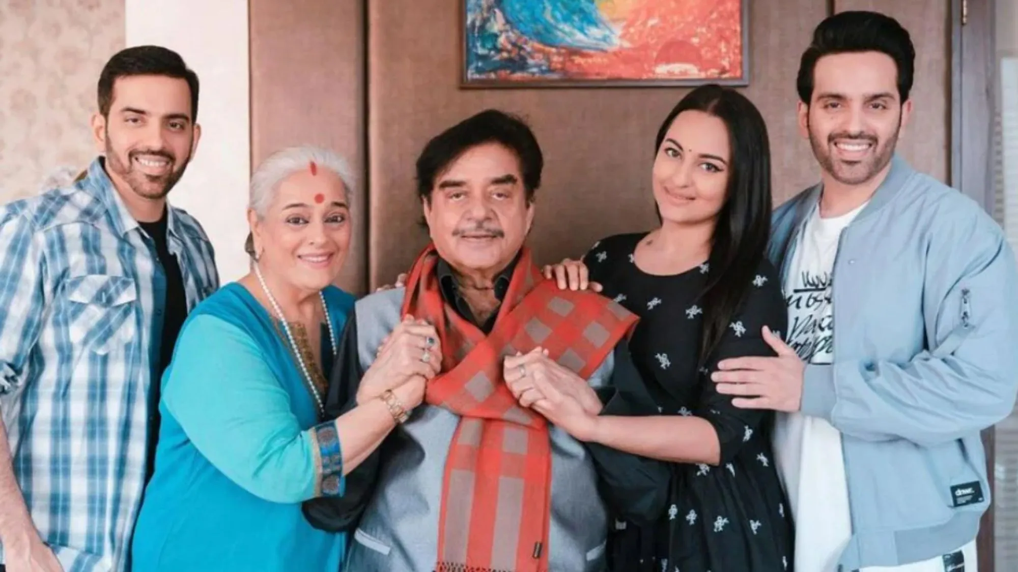 Sonakshi Sinha Family
