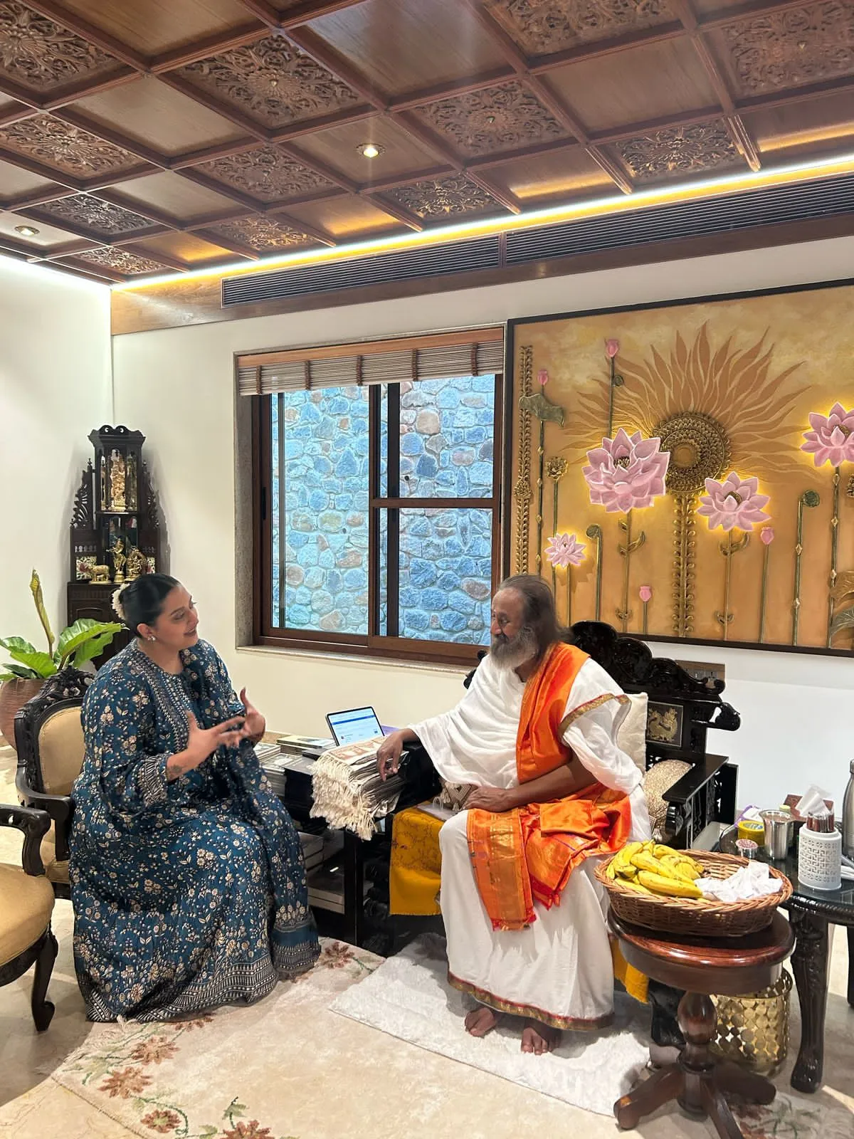 Occupying a God Frequency Raja Kumari on Performing with Shri Shri Ravi Shankar