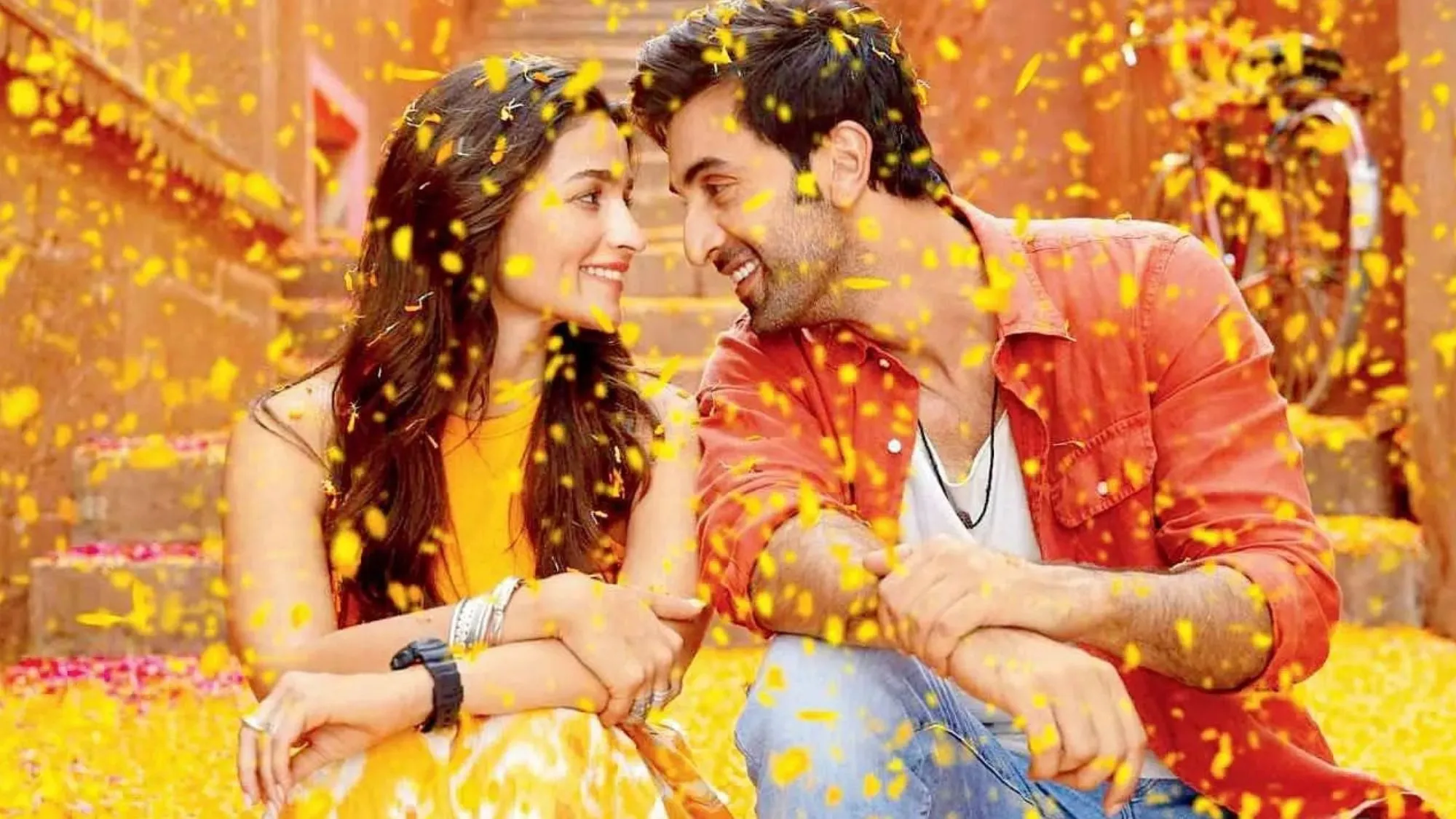 Ranbir Kapoor and Alia Bhatt work front