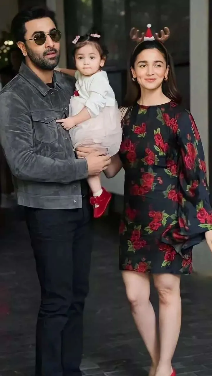 Alia Bhatt ranbir kapoor and daughter Raha Photos