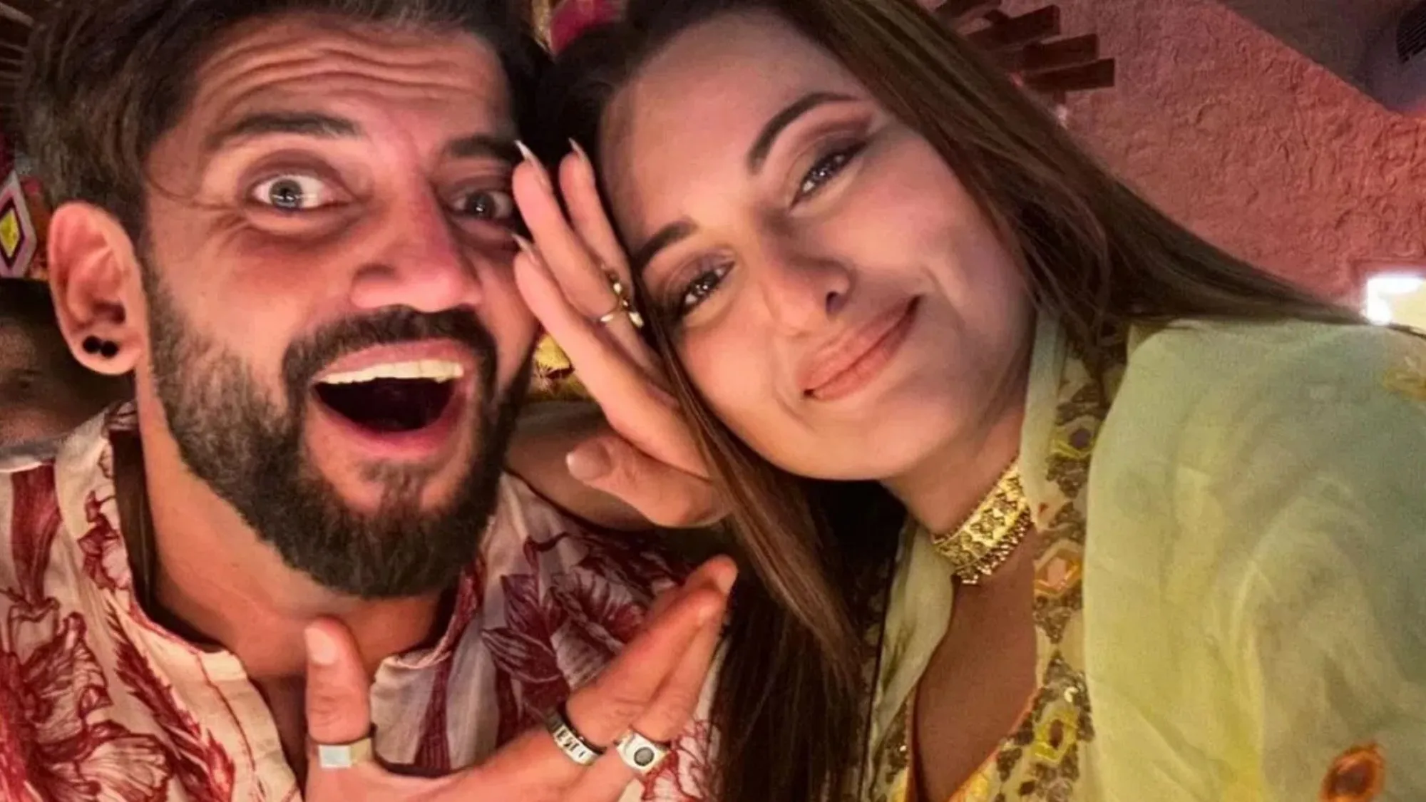 Sonakshi Sinha and zaheer iqbal