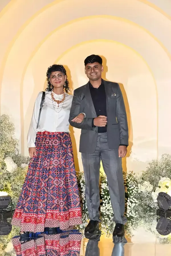 Many big stars attended the wedding reception of Ashutosh Gowarikar son Konark Gowariker