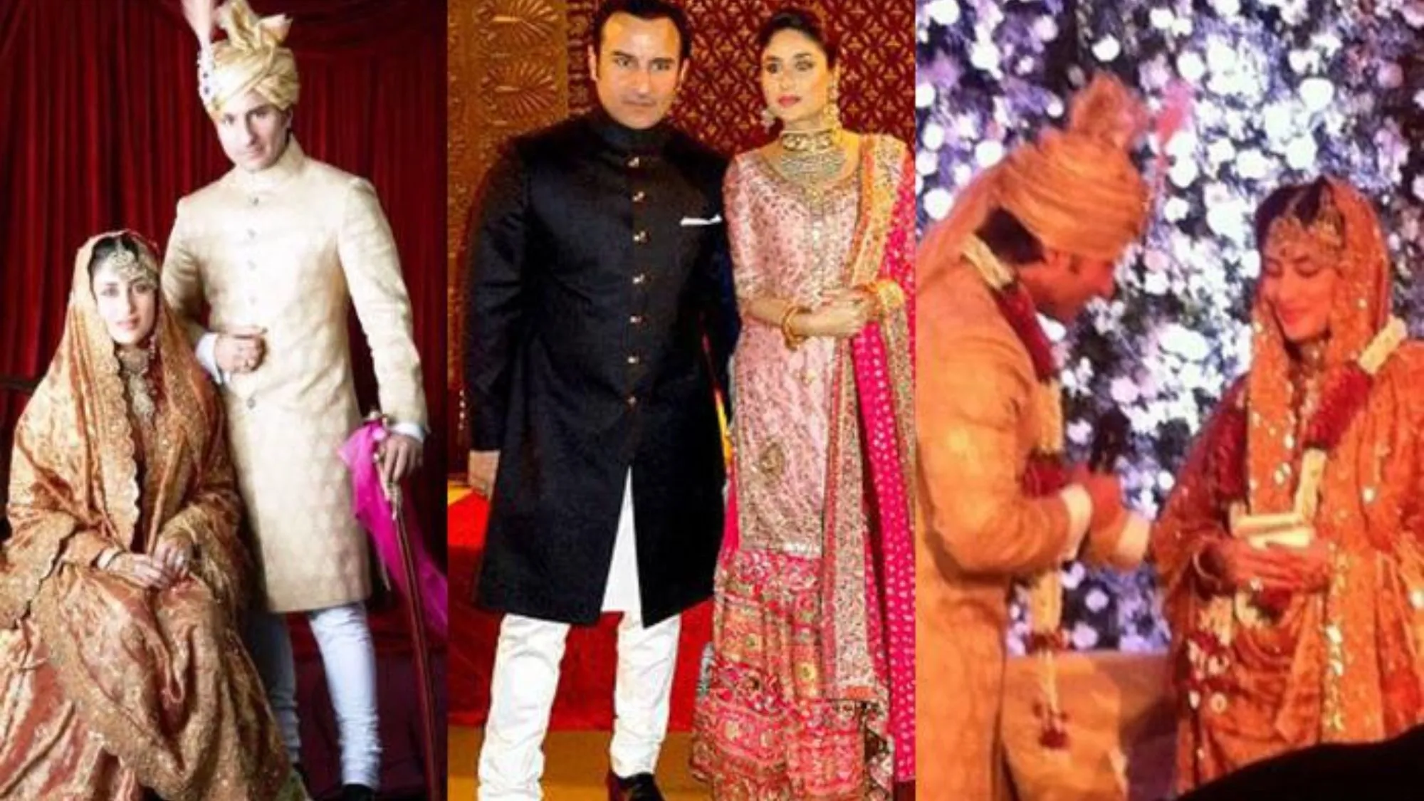 Saif Ali Khan and Kareena Kapoor Wedding