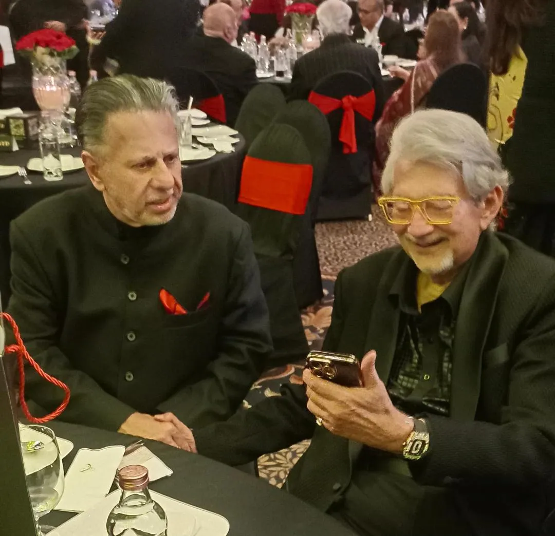 Ketan M. Desai with Rajan Lall