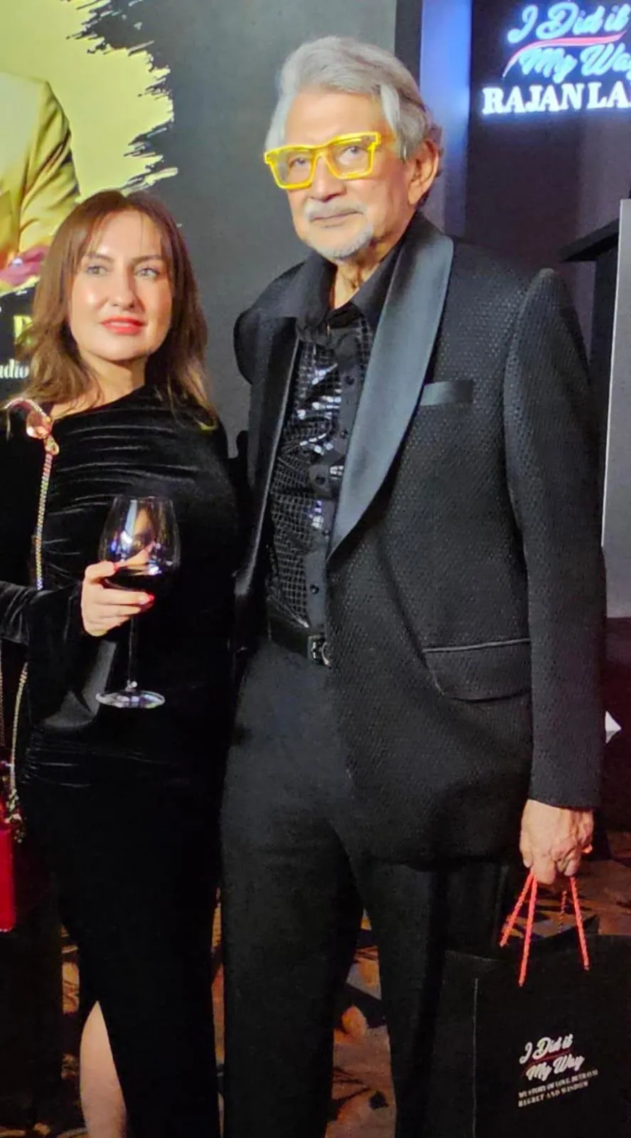 Rajan Lall with his Turkish partner-associate Rengin Yilmaz