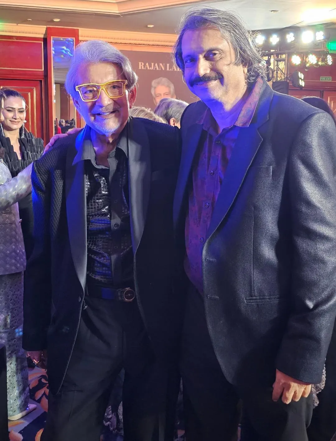 Rajan Lall with Chaitanya Padukone