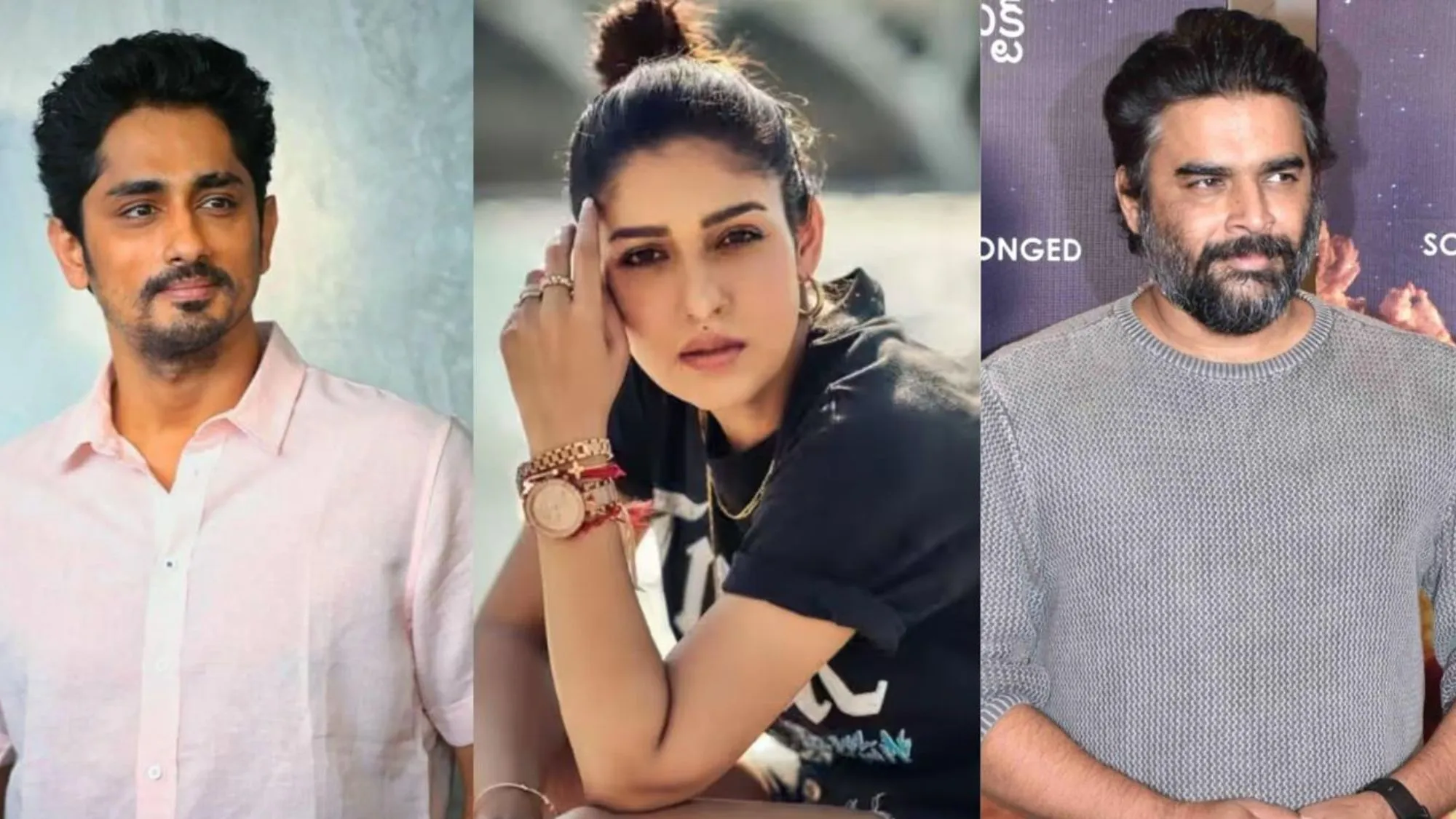 R Madhavan, Nayanthara and Siddharth