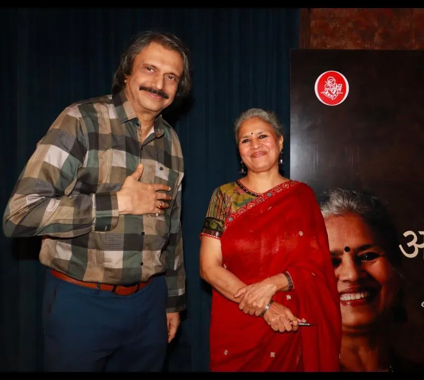 Author Seema Kapoor with Chaitanya Padukone