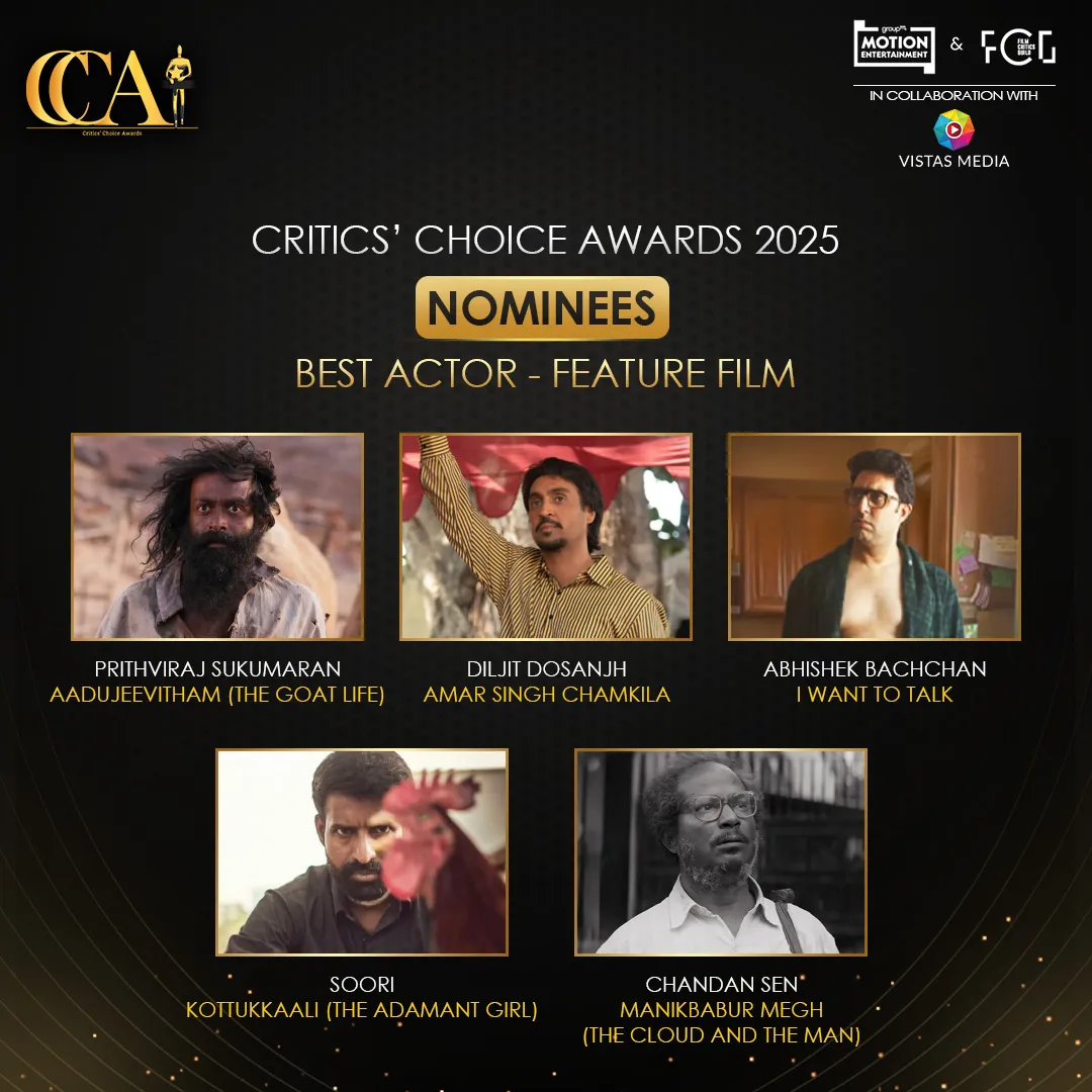Critics’ Choice Awards 2025 Nominations Press Release