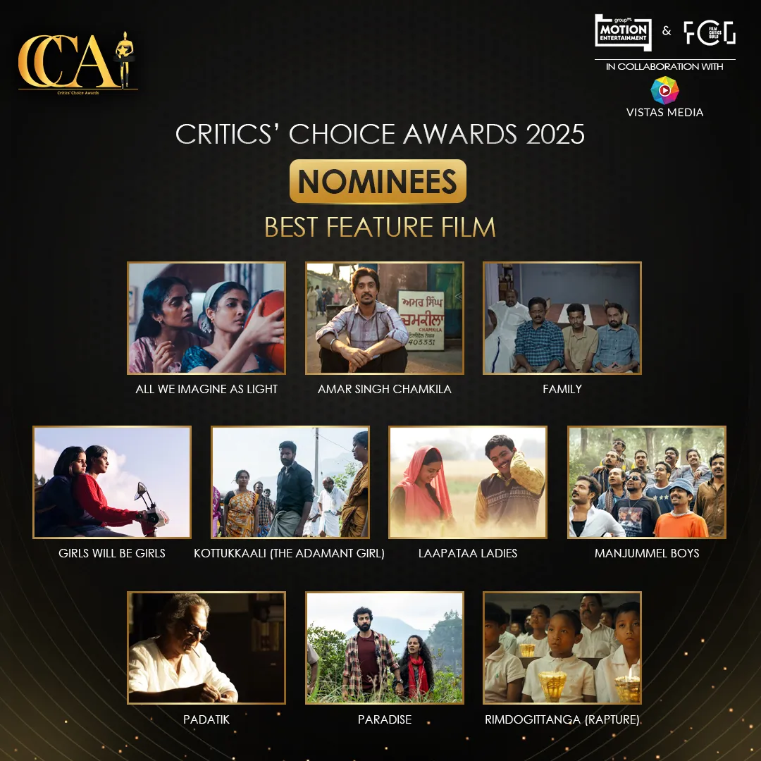 Critics’ Choice Awards 2025 Nominations Press Release