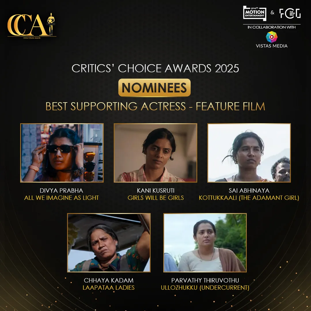 Critics’ Choice Awards 2025 Nominations Press Release