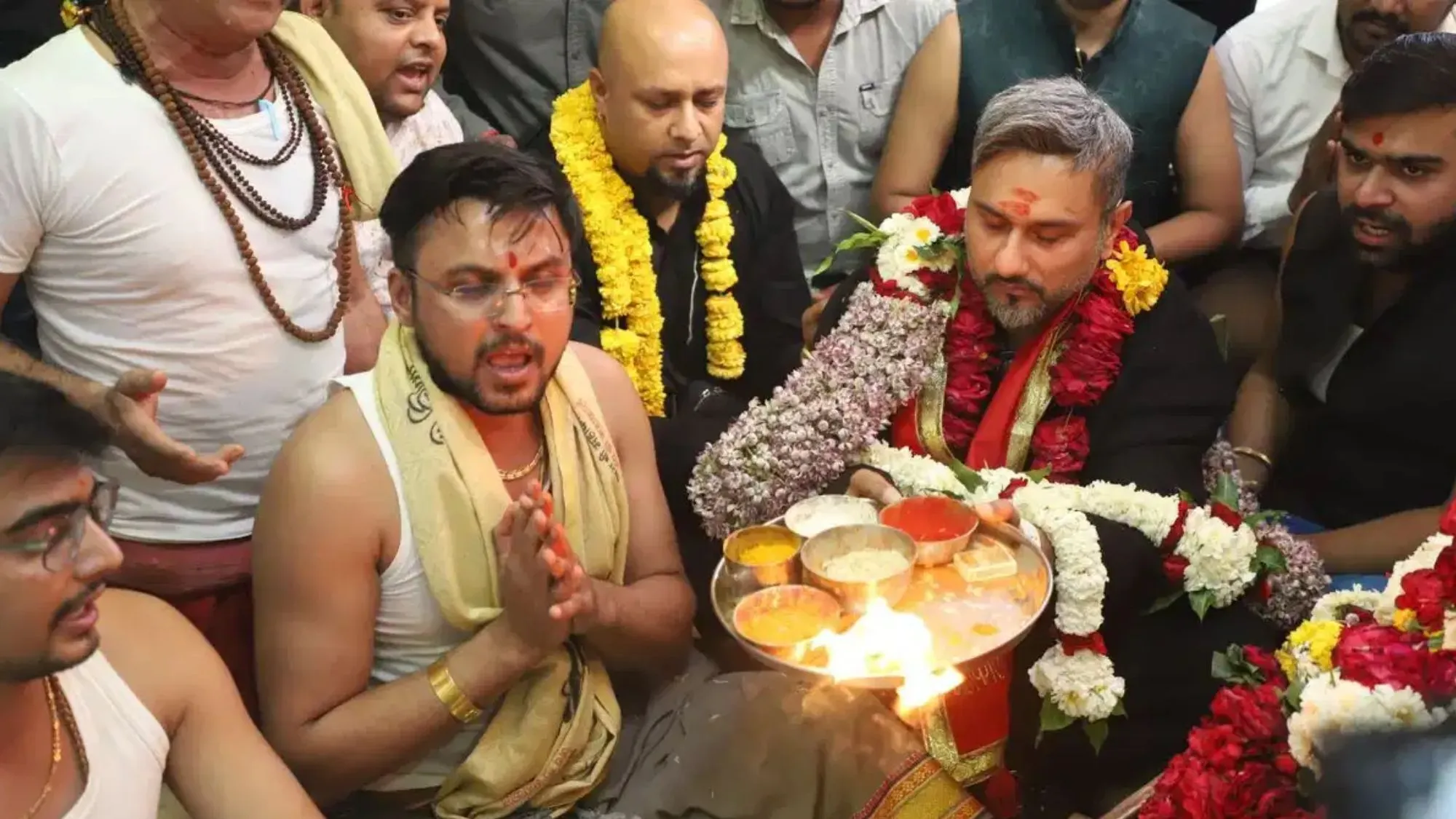 Honey Singh Visits Ujjain's Mahakal Temple