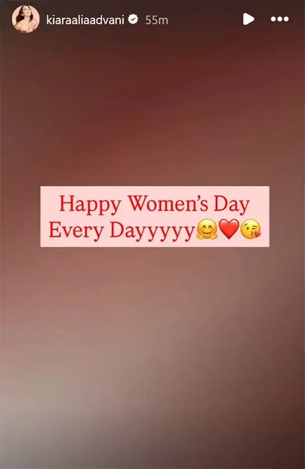 Kiara Advani womens day