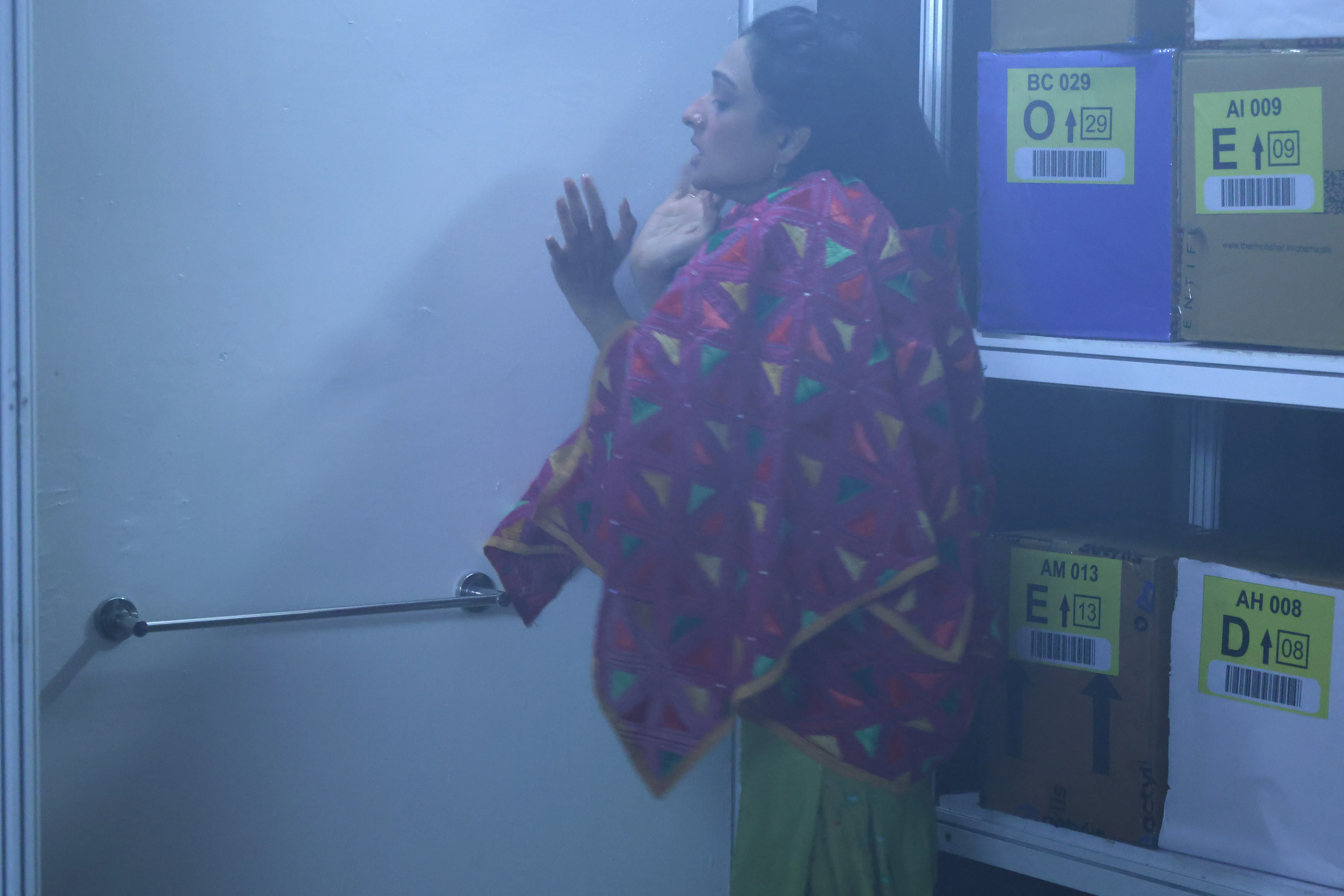 Bhagya Lakshmi Aishwarya Khare endures a six hour cold storage shoot for an intense sequence