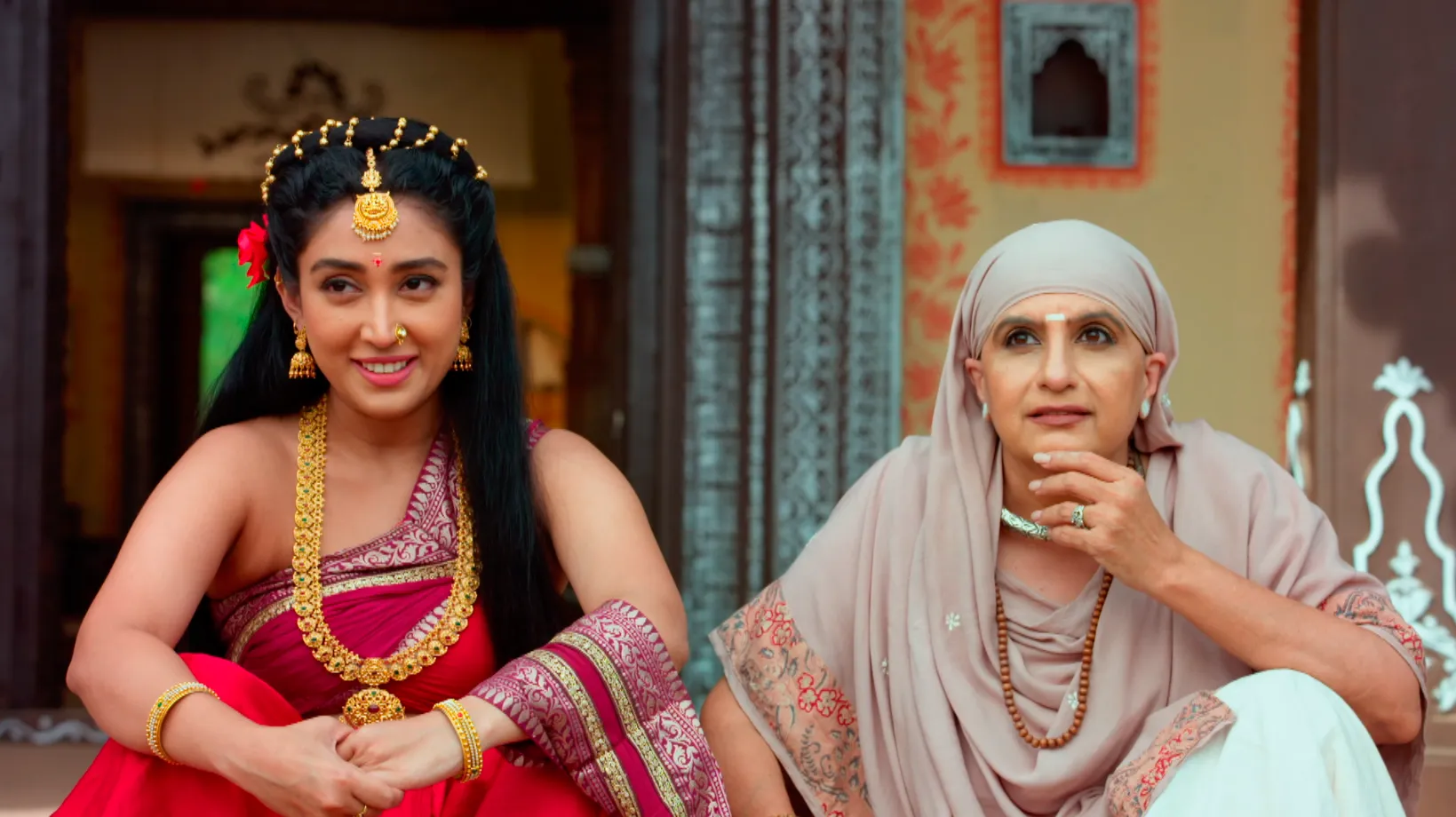 Nimisha Vakharia as Lakshmi Amma in Tenali Rama