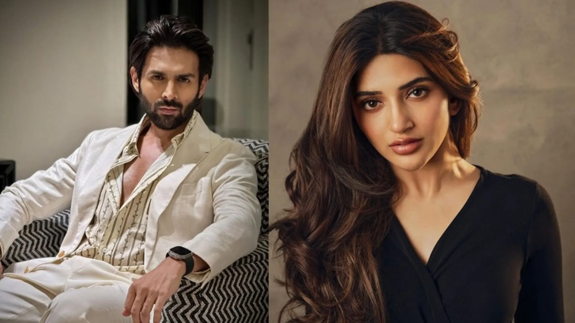 Kartik Aaryan and Sreeleela