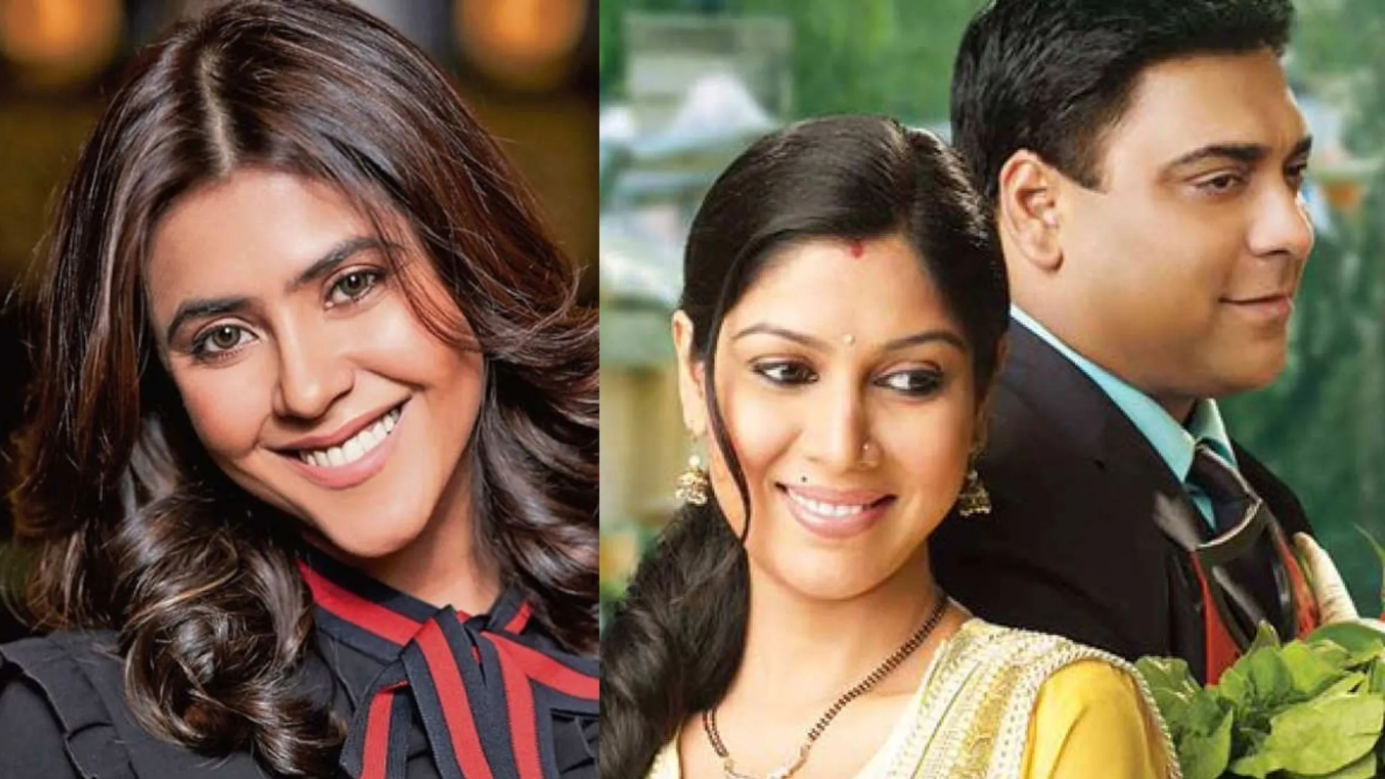 Ekta Kapoor and Ram Kapoor