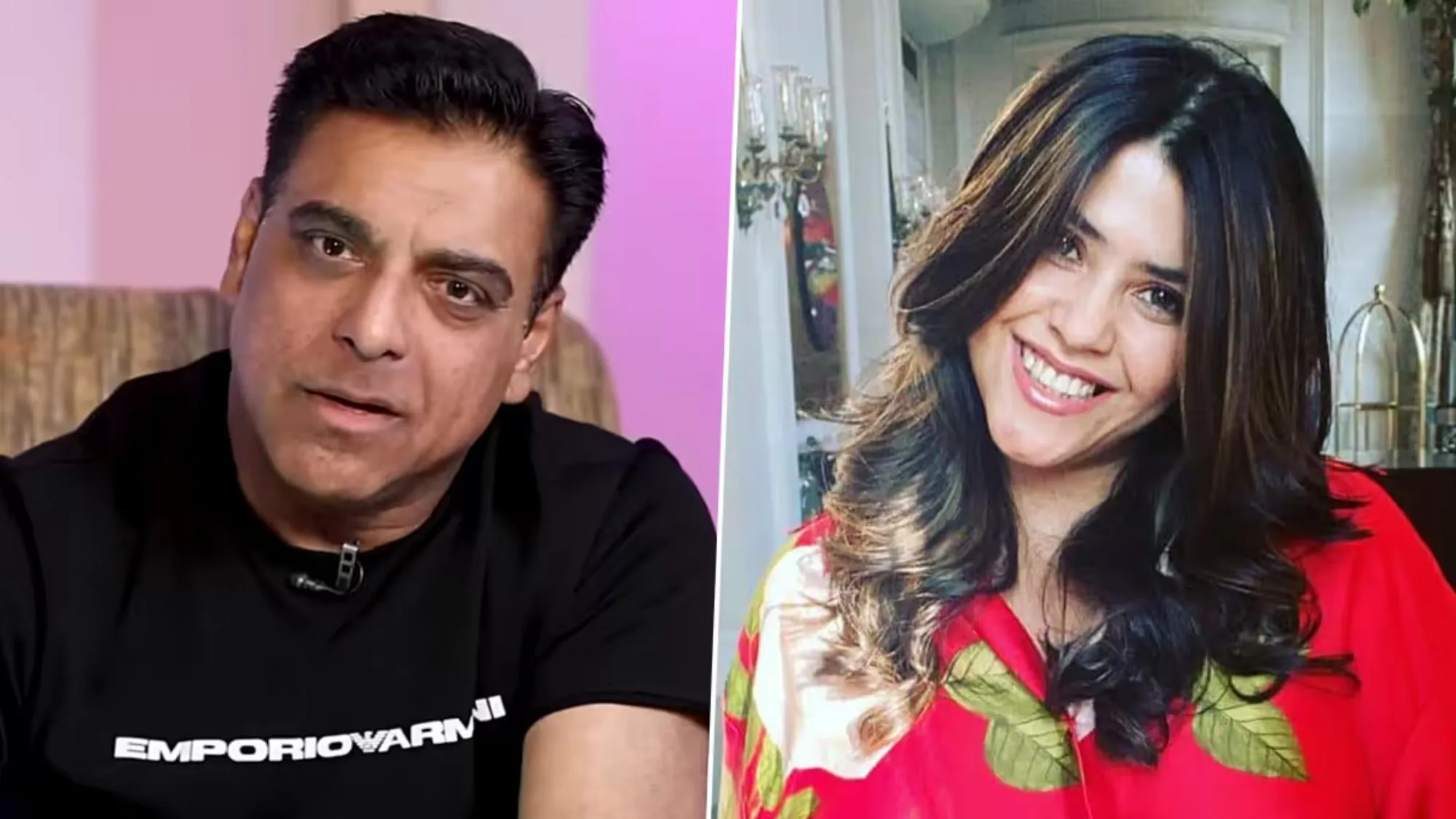 Ekta Kapoor and ram Kapoor