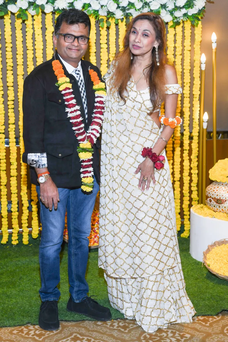Dr. Aneel Kashi Murarka with Dr. Sanjana Jon