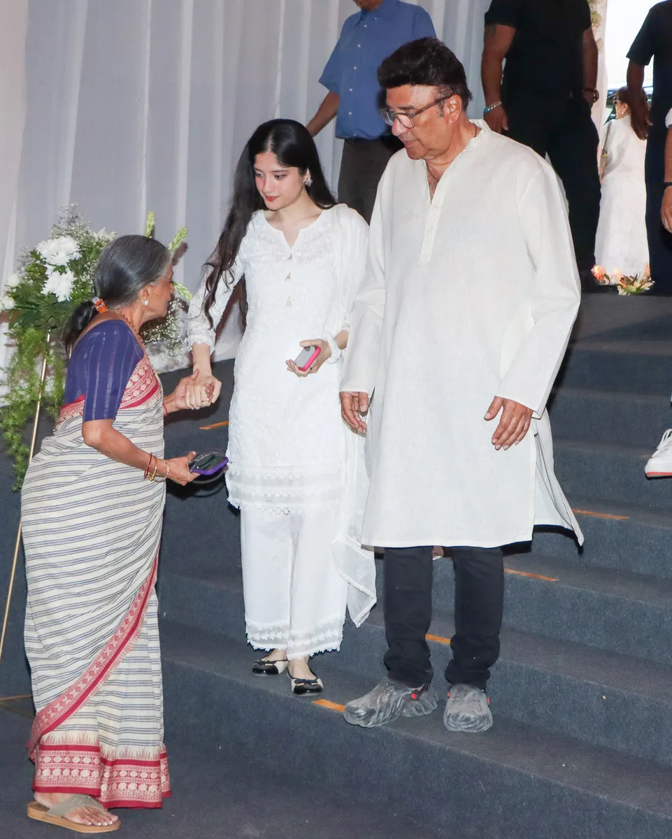 Anu Malik with Daughter