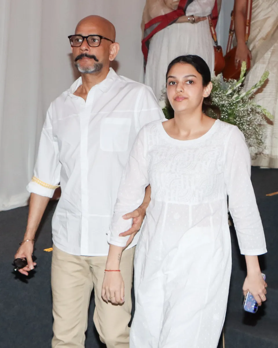 Vijay Krishna Acharya with wife