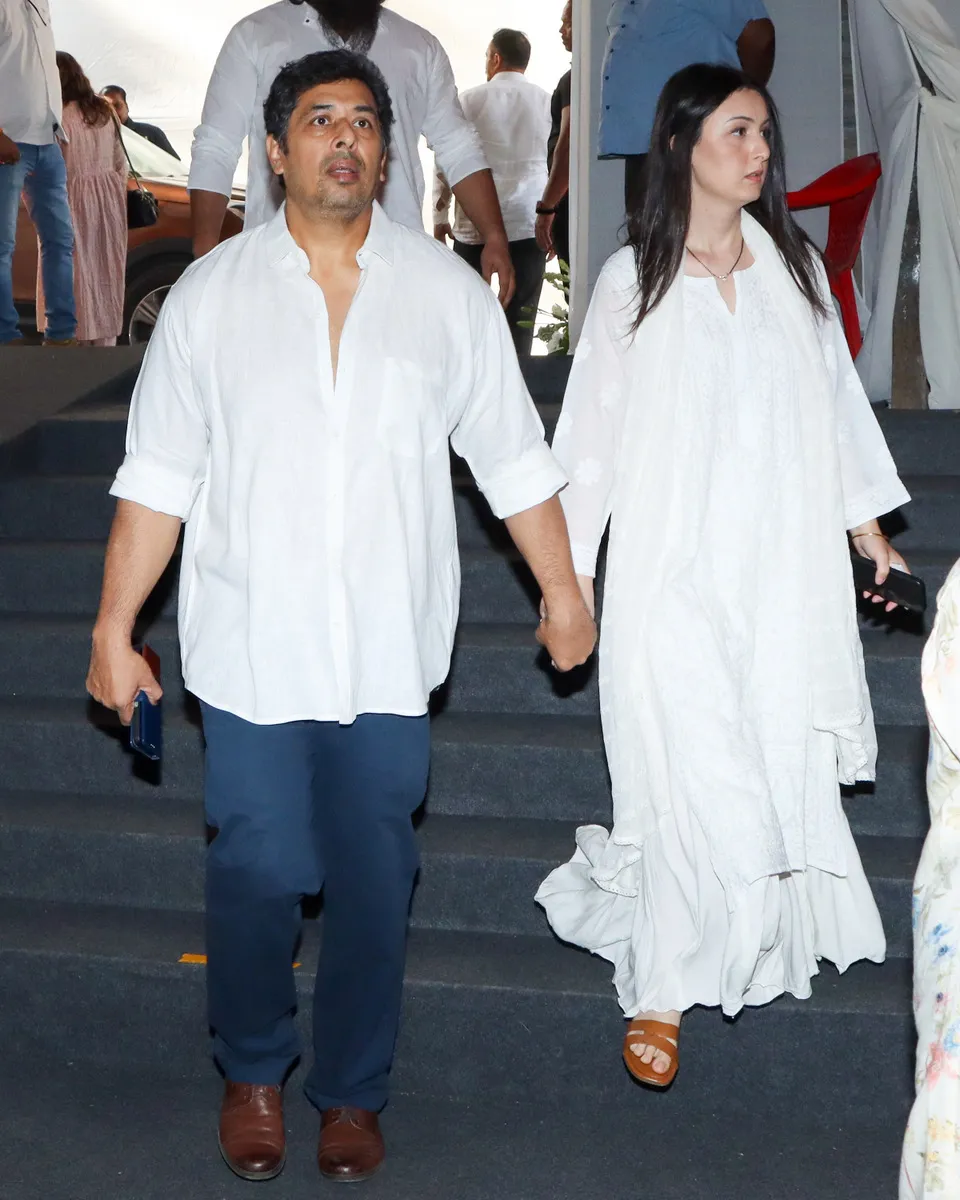 Samrat mukherjee with wofe