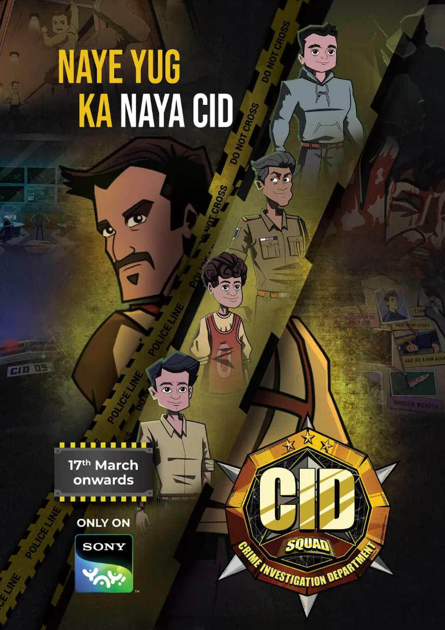 Mystery, Action, and Animation — Meet the All-New CID Squad!