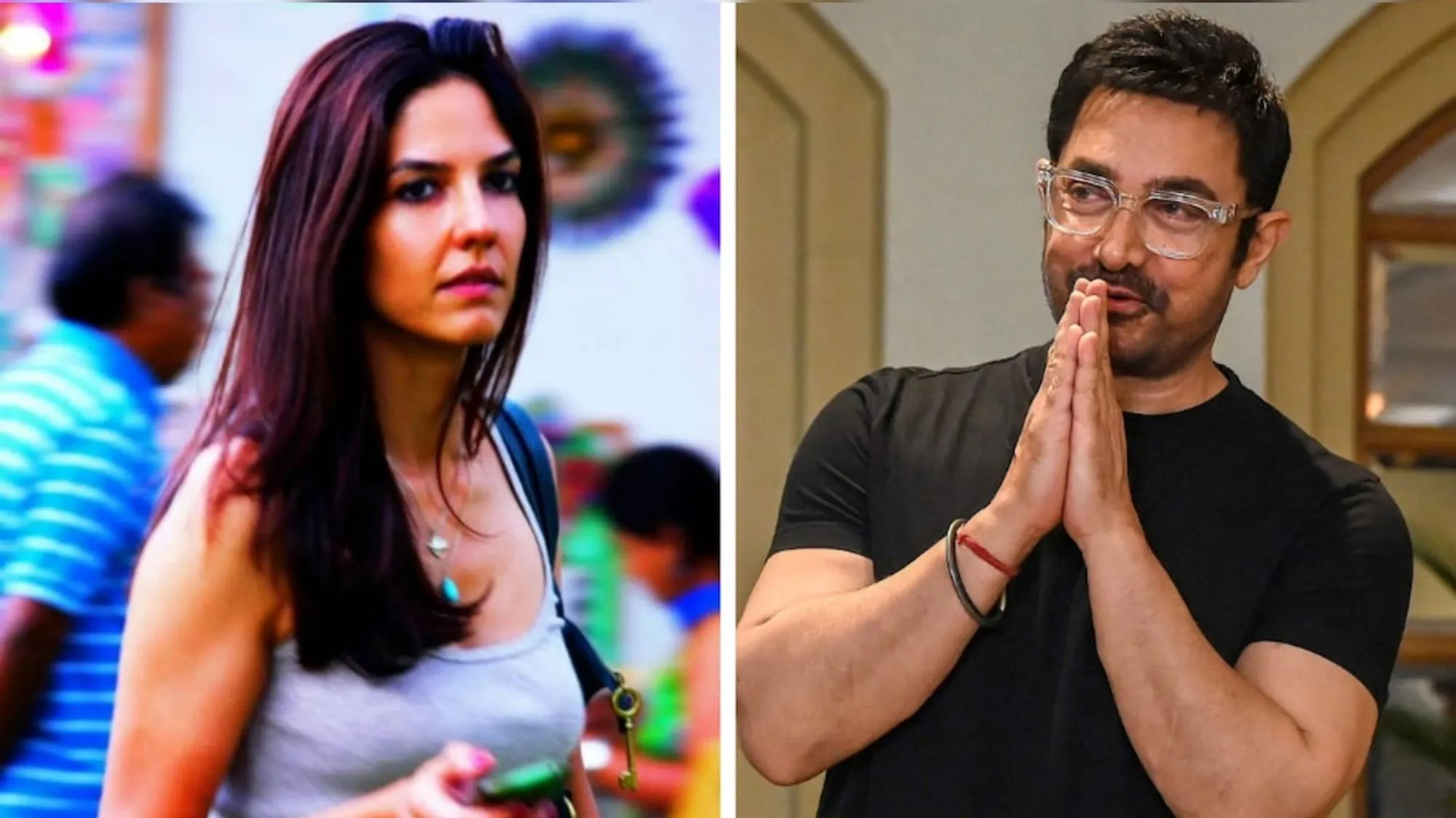 Aamir Khan and Gauri Spratt