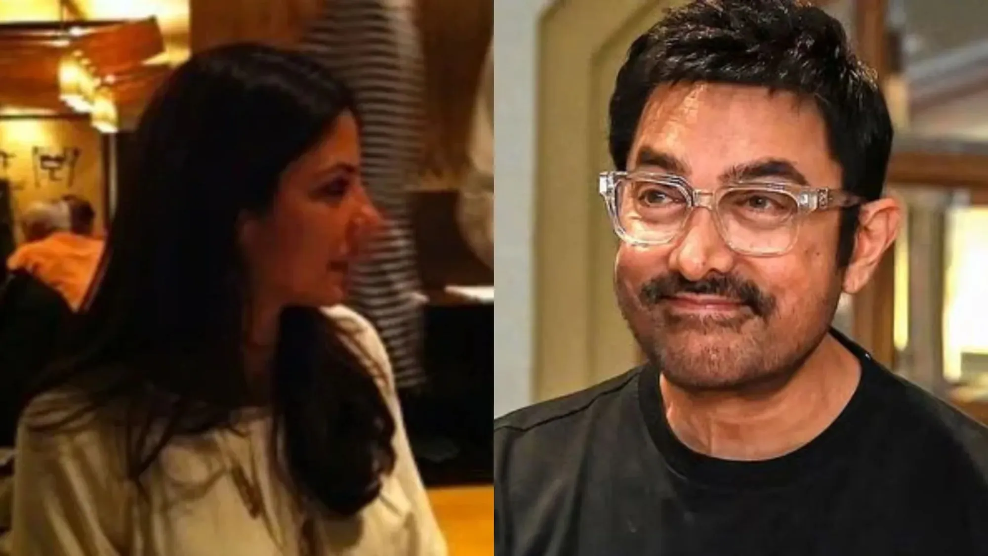 Aamir Khan and Gauri Spratt