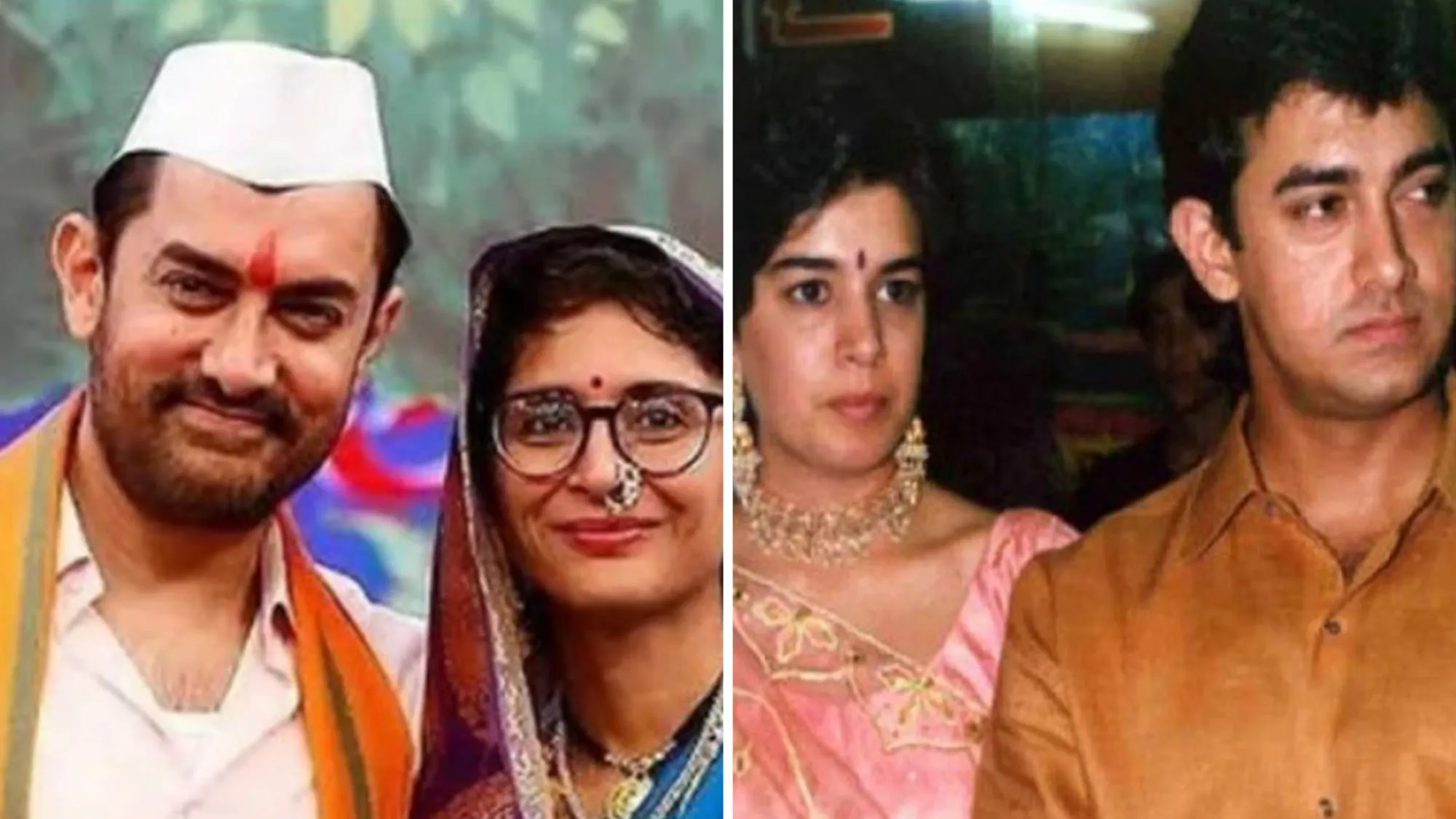 Reena Dutta, Aamir khan and kiran rao