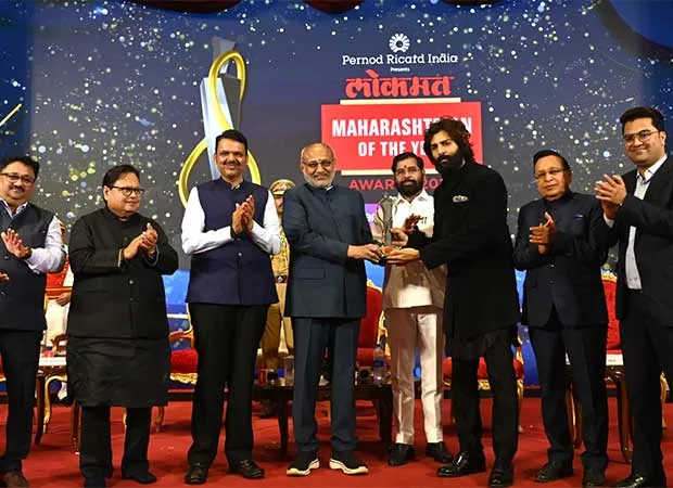 Actor Kartik Aaryan receives Maharashtrian of the Year 2025 award