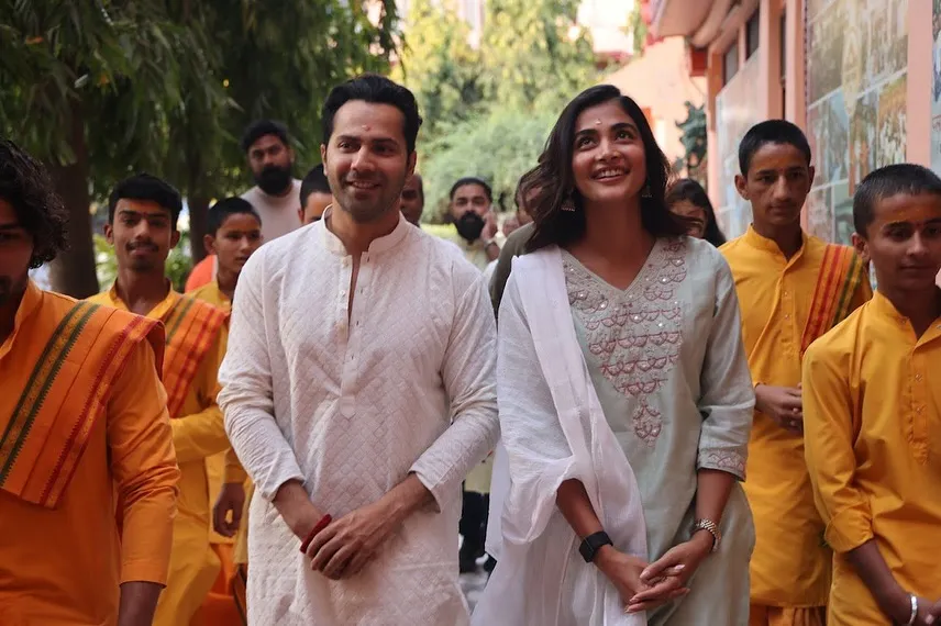 Varun Dhawan and Pooja Hegde