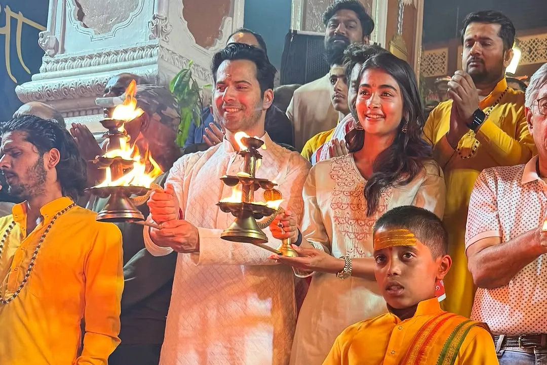 Varun Dhawan and Pooja Hegde