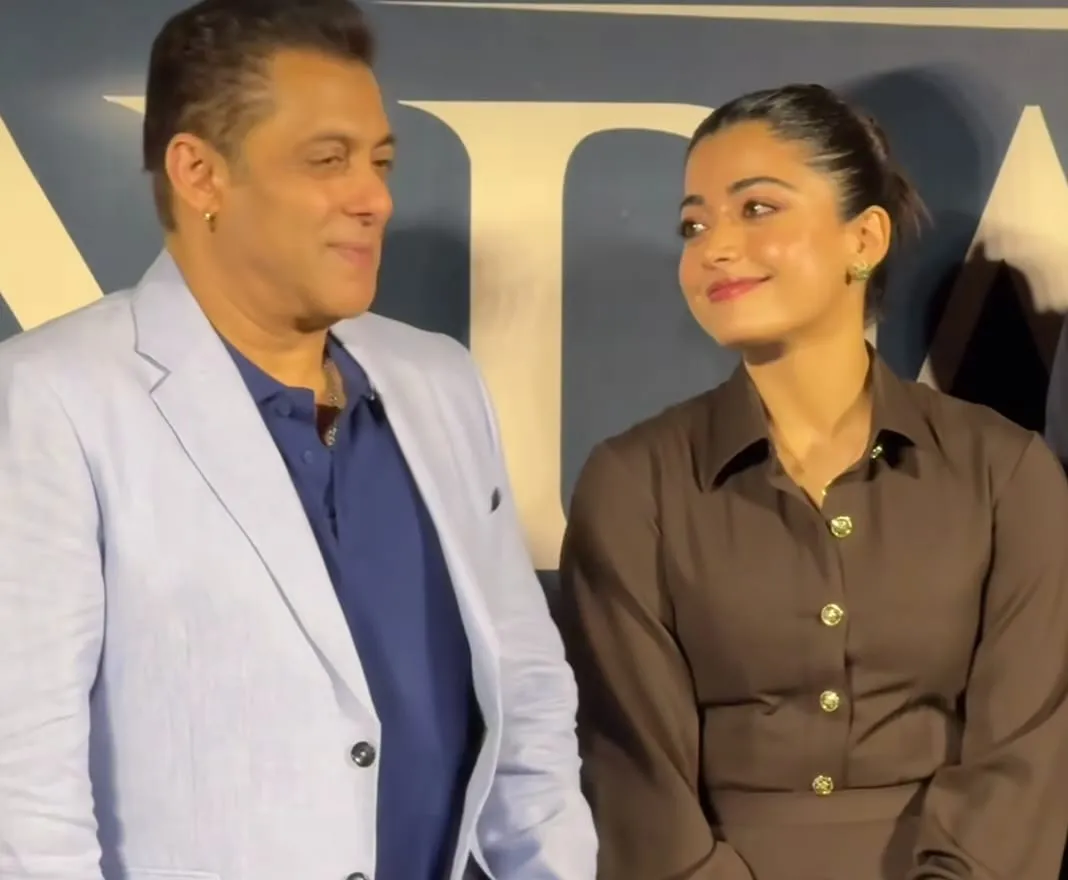 Jee bhar ke dekh lijiye--humko kareeb sey -- 'Sikandar'--Salman Khan with Rashmika Mandanna