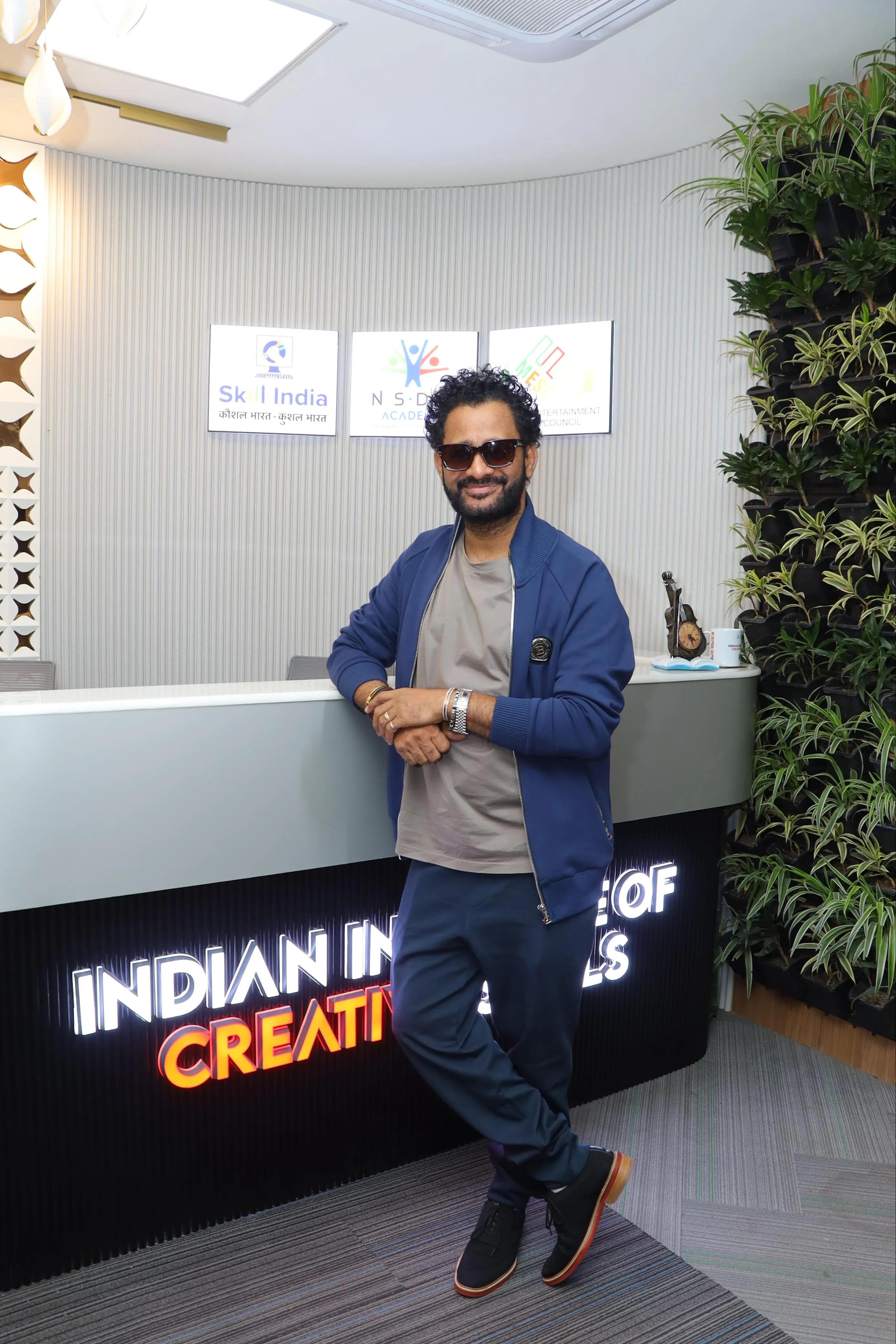 Resul Pookutty at Indian Institute of Creative Skills Delhi Creators Summit
