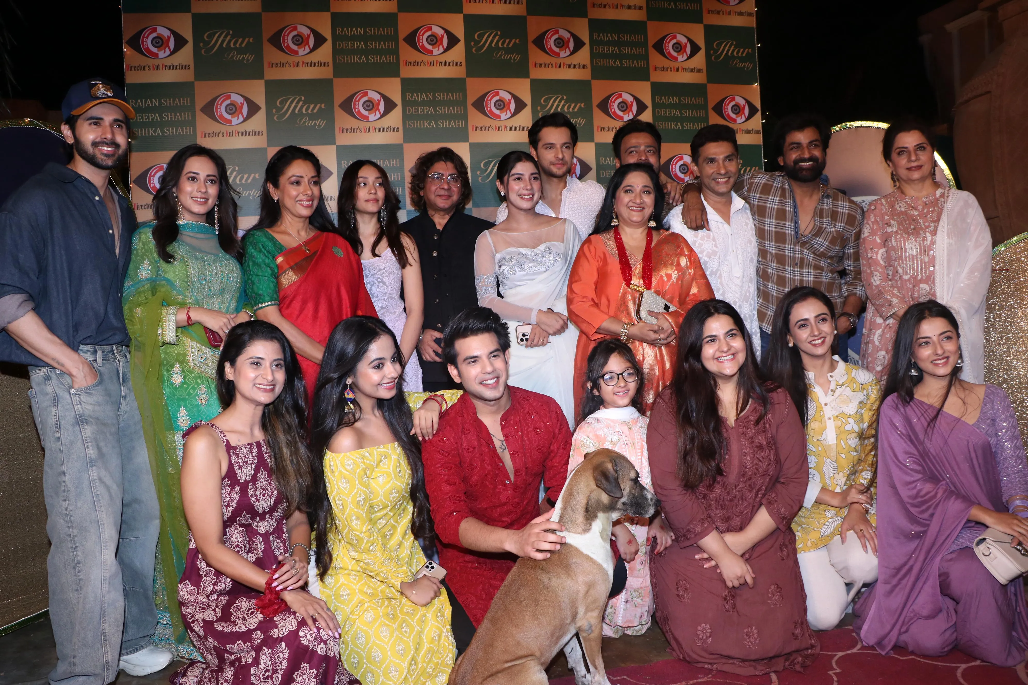 Many stars including Rupali Ganguly Anita Raj Samridhii Shukla and Rohit Purohit were seen at Rajan Shahi Iftar party