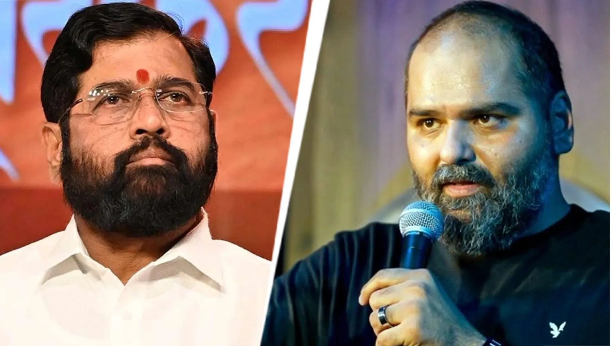 Kunal Kamra, Eknath Shinde