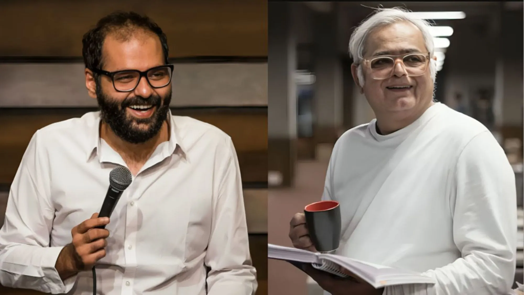 Hansal Mehta and Kunal Kamra