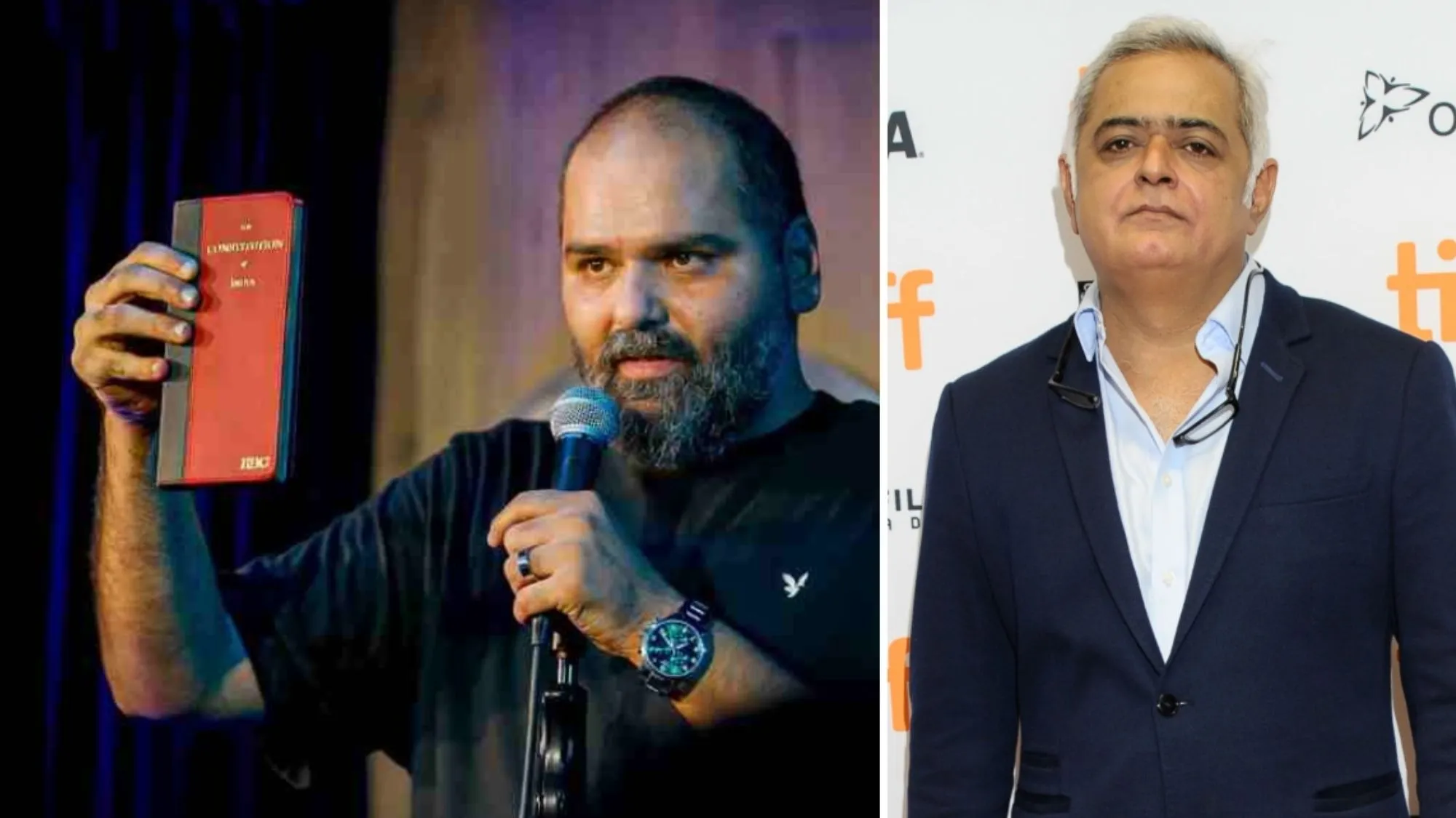 Hansal Mehta and Kunal Kamra