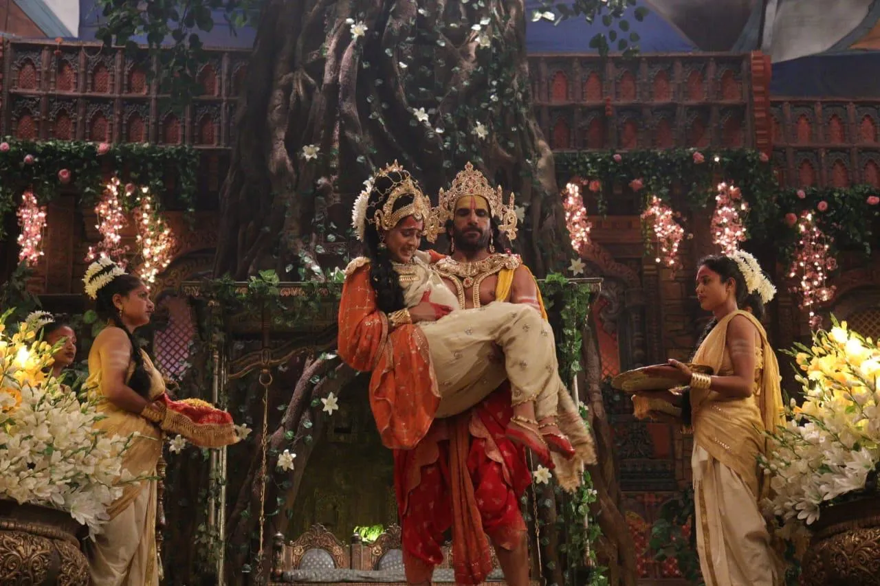 Hanuman Daring Leap Towards the Sun Will the Gods Be Able to Stop Him in Time in Sony SAB Veer Hanuman