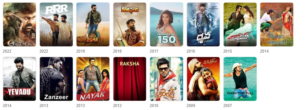 ram charan movies
