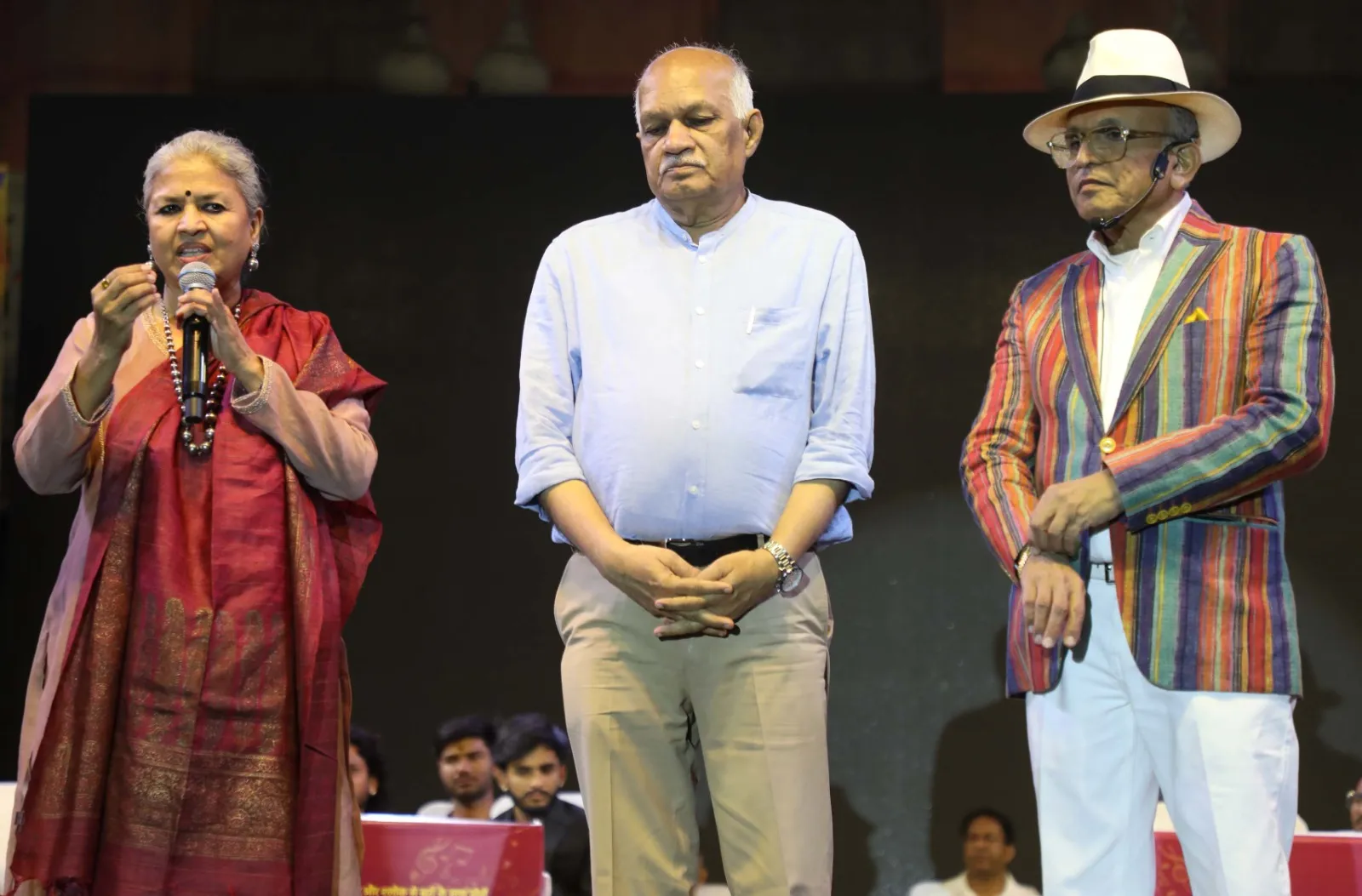 Ujjaini Antakshari adorned with shlokas and couplets Dr.Annu Kapoor took over hosting in Vikramotsav 2025