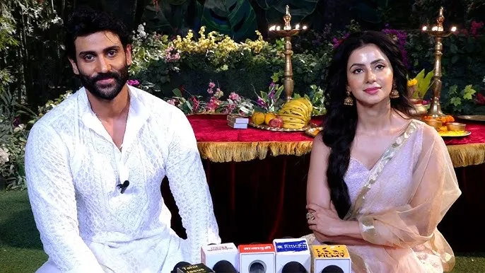Shiv Shakti Tap Tyag Tandav On Location Ram Yashvardhan Aur Subha Rajput Ne Ki Navratri Puja (1)