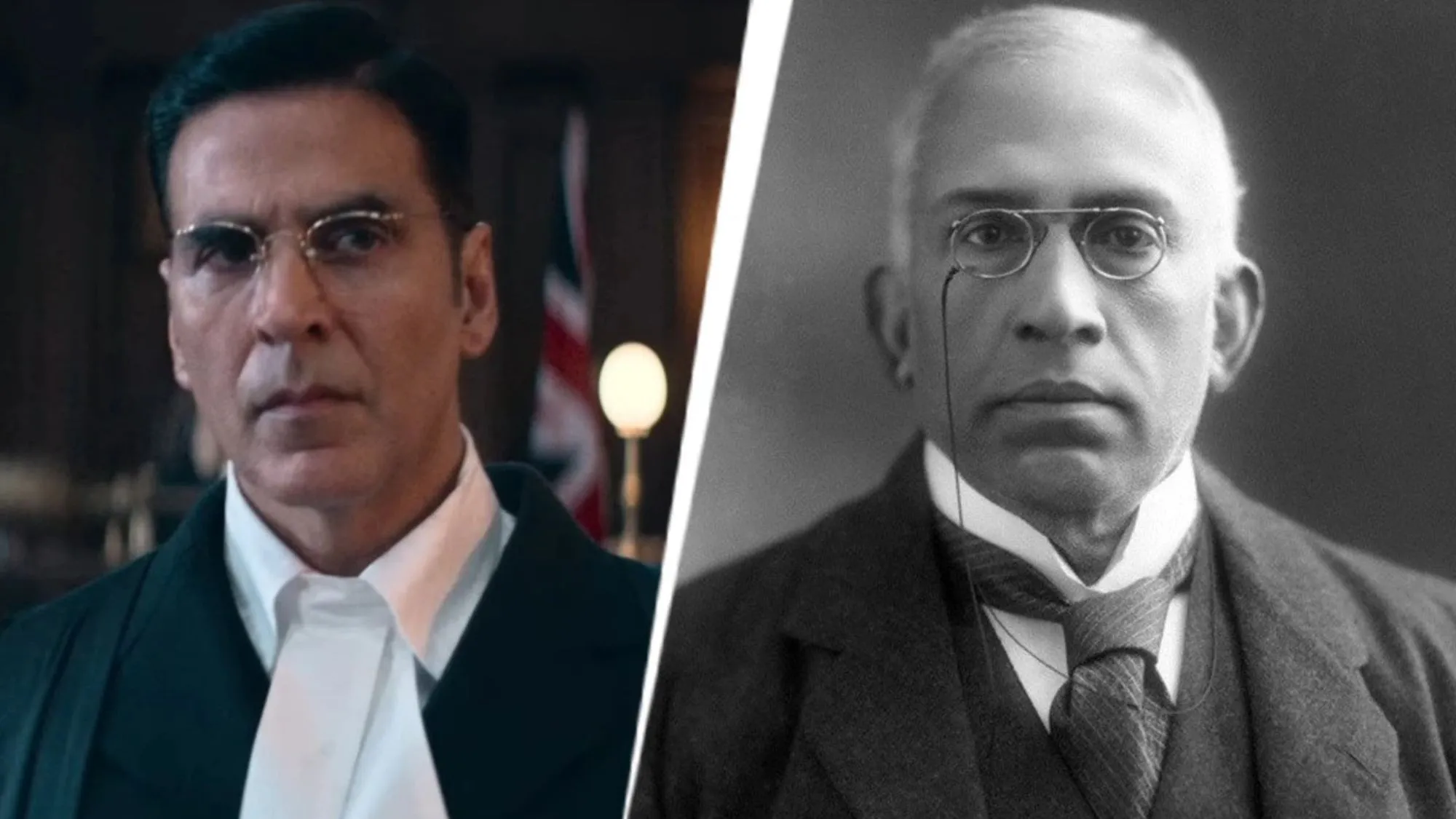 C Sankaran Nair and akshay kumar