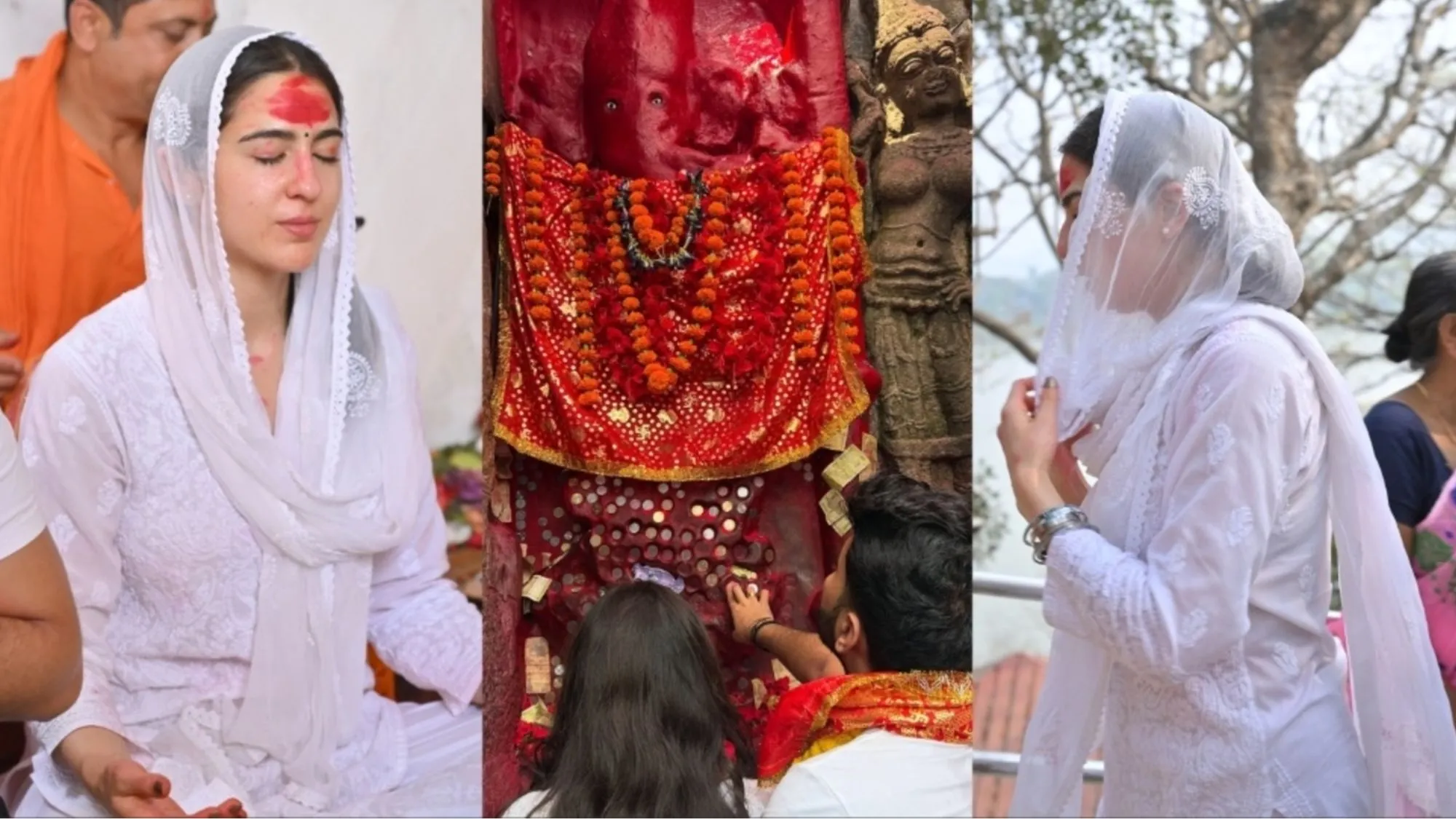 Sara Ali Khan Visit Kamakhya Temple