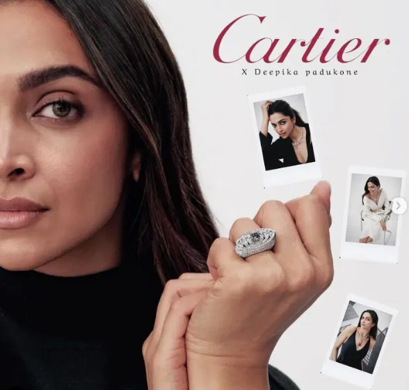 Deepika Padukone Cartier Louis Vuitton Chopard