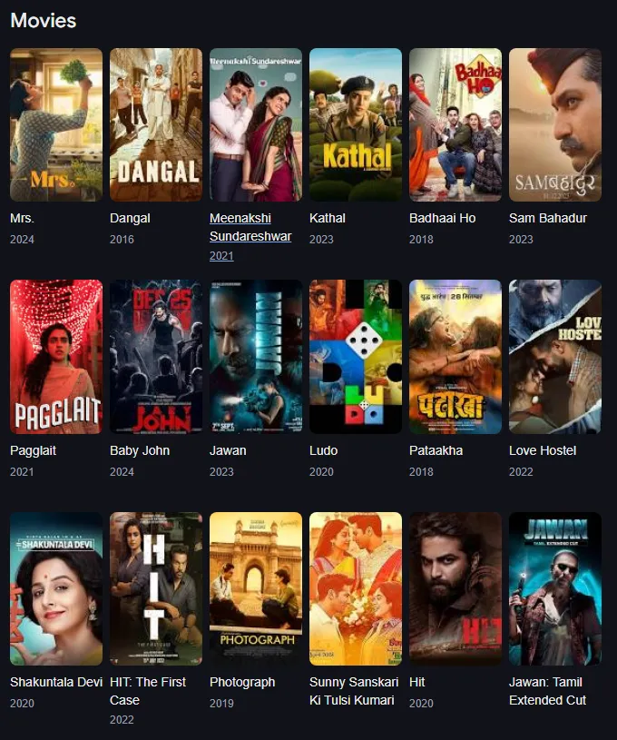 sanya malhotra movies