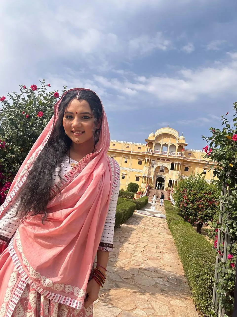 Priya Thakur created some colourful memories in Jaipur