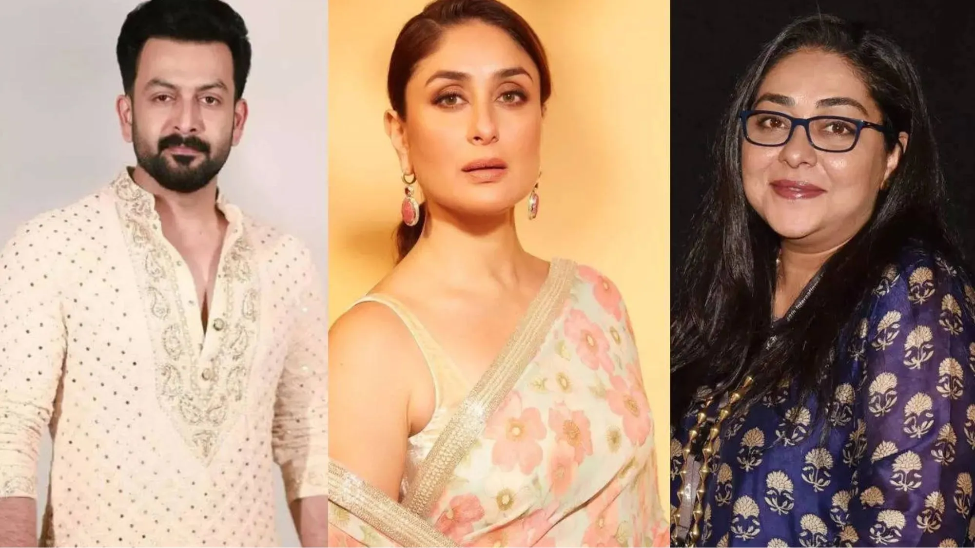 Kareena Kapoor khan and Prithviraj Sukumaran