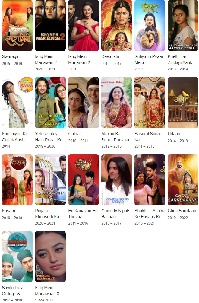 tv shows with helly shah